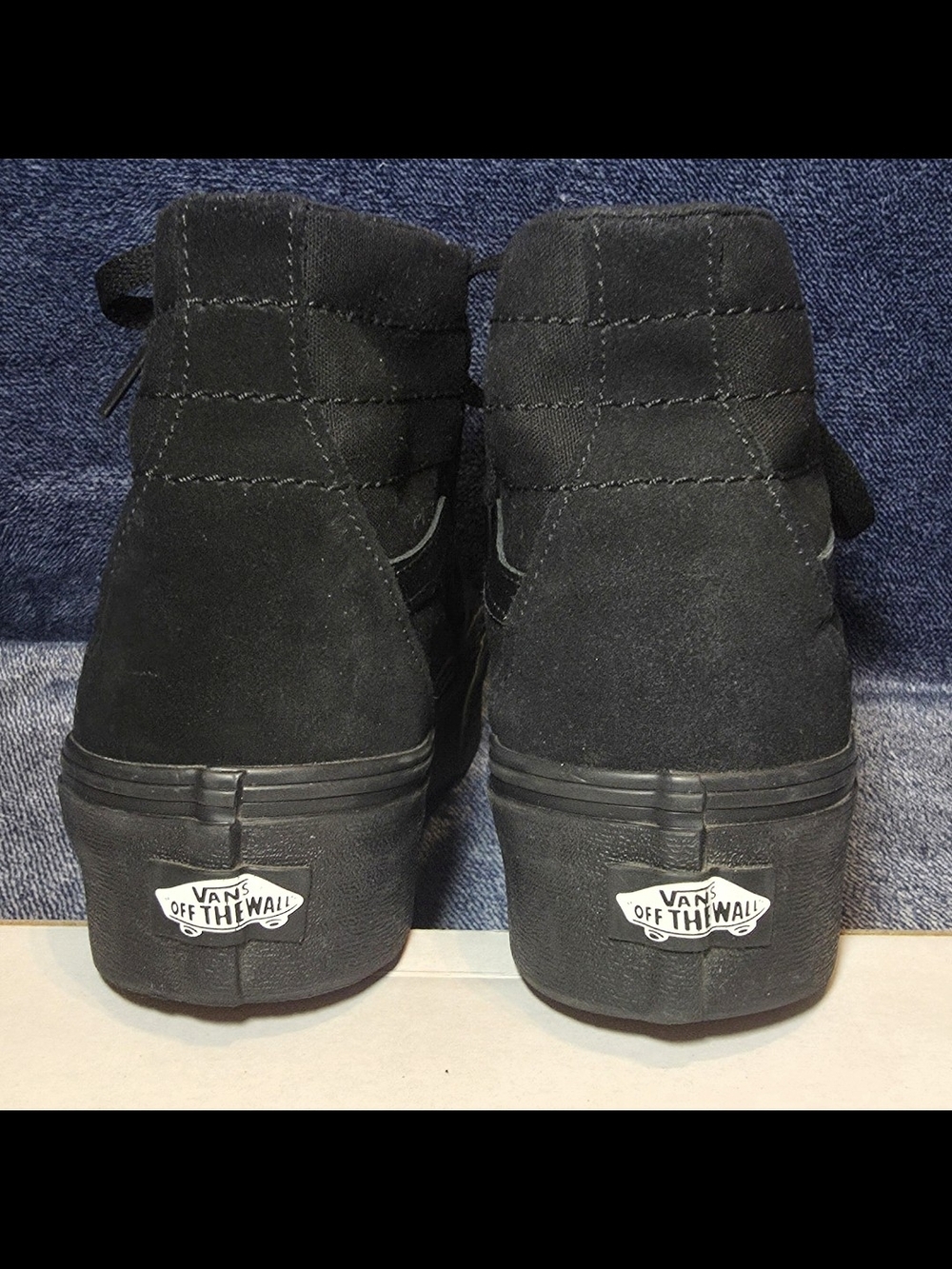 Vans Sk8-Hi Tapered Stackform "Blackout" - Picture 4 of 7